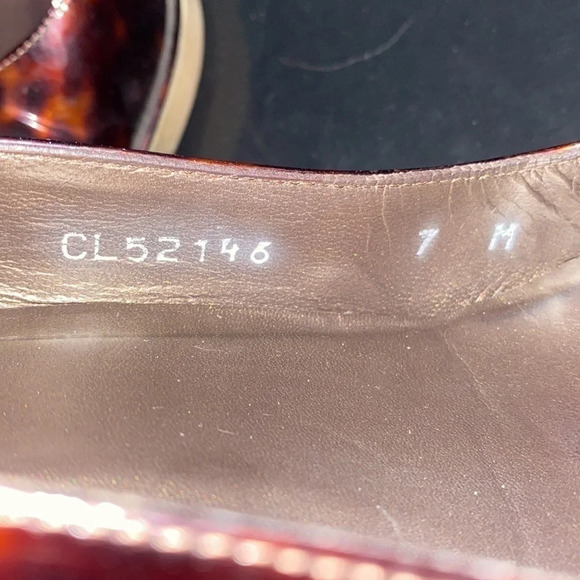 Stuart Weitzman cheetah patent leather Pumps Sz 7 - Picture 8 of 11